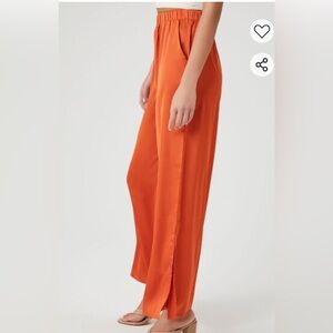 Forever 21 Orange Pants Chic and Stylish